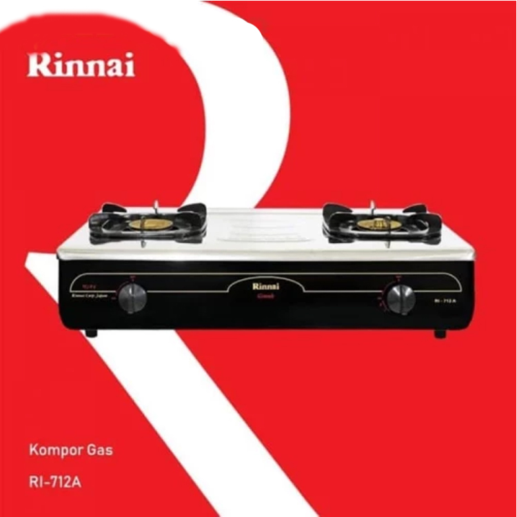 Rinnai Kompor Gas 2 Tungku - RI712A
